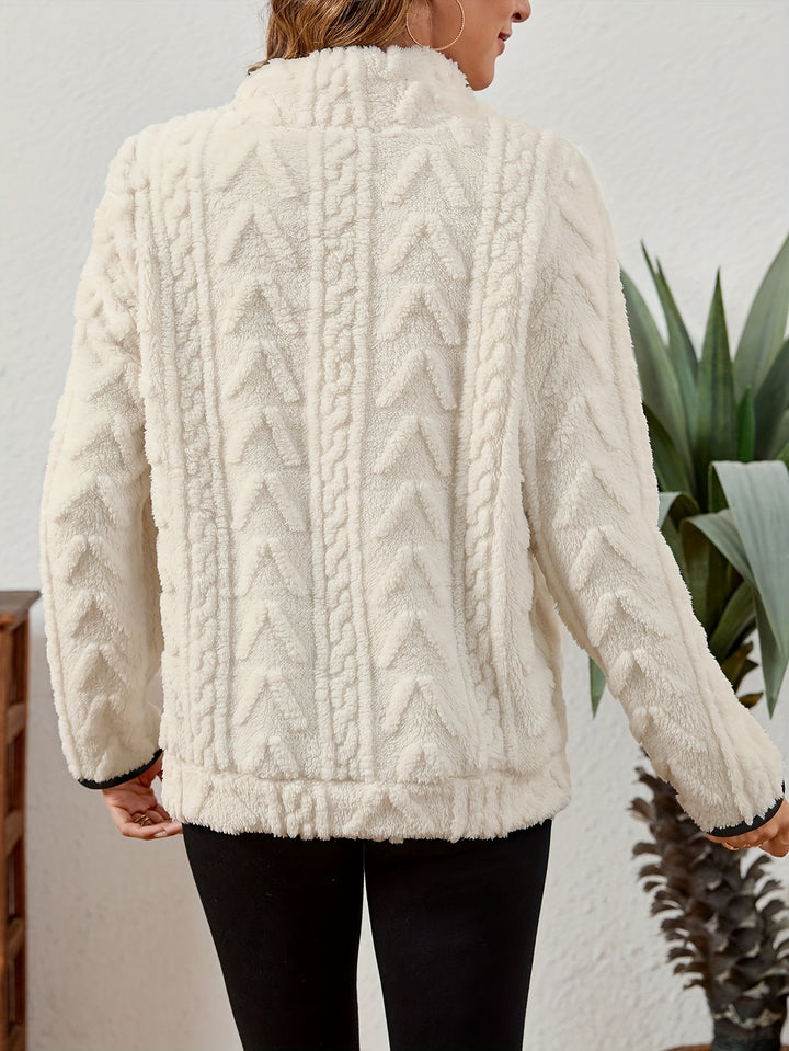 Delilah | Cozy Half-Zip Pullover