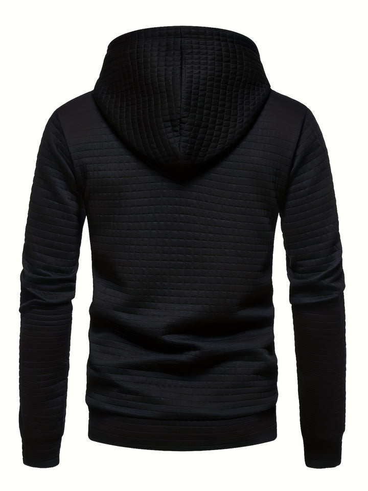 Harrison | Textured Pullover Hoodie