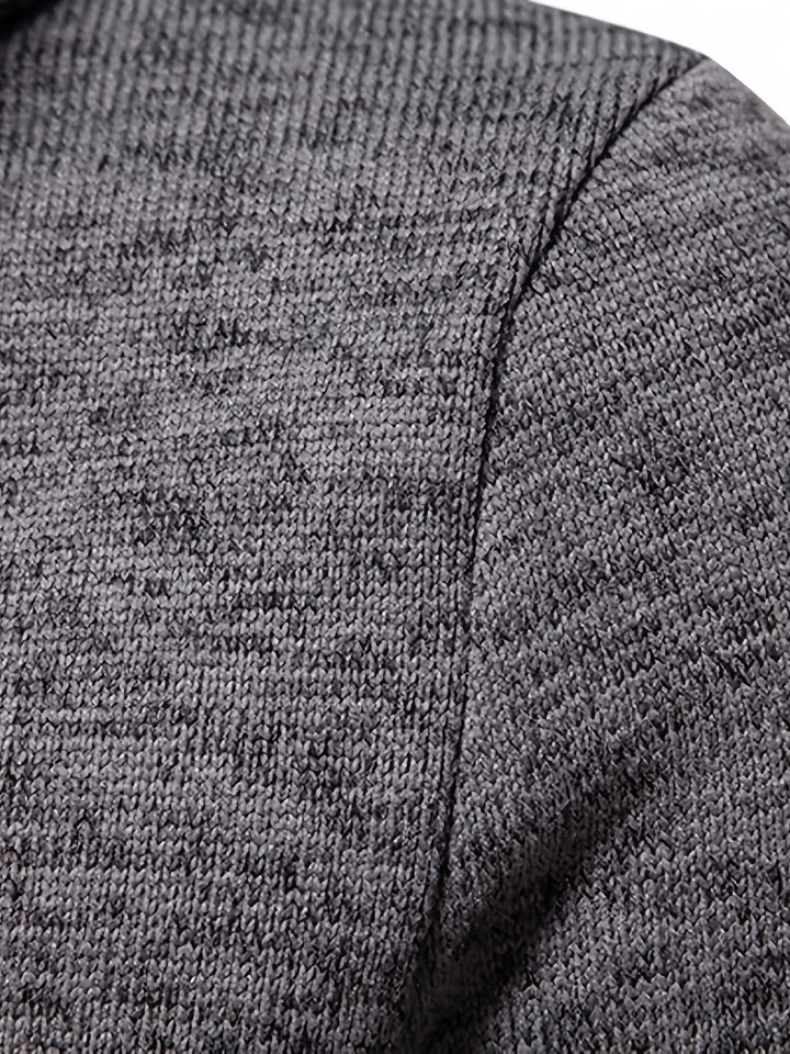Nash | Slouchy Collar Button-Up Sweater