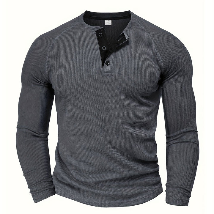 Graham | Classic Button Henley Shirt