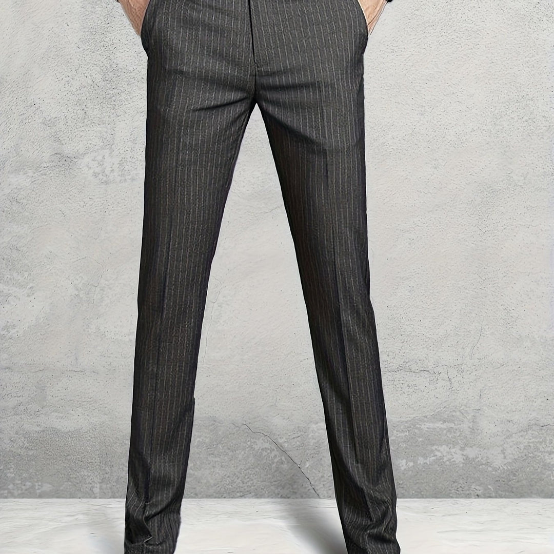 Wallace | Refined Slim-Fit Business Trousers