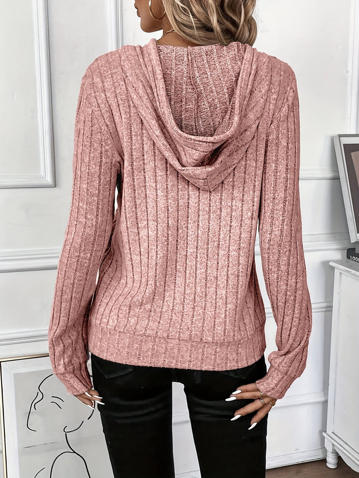 Thea | Cozy Textured Hoodie