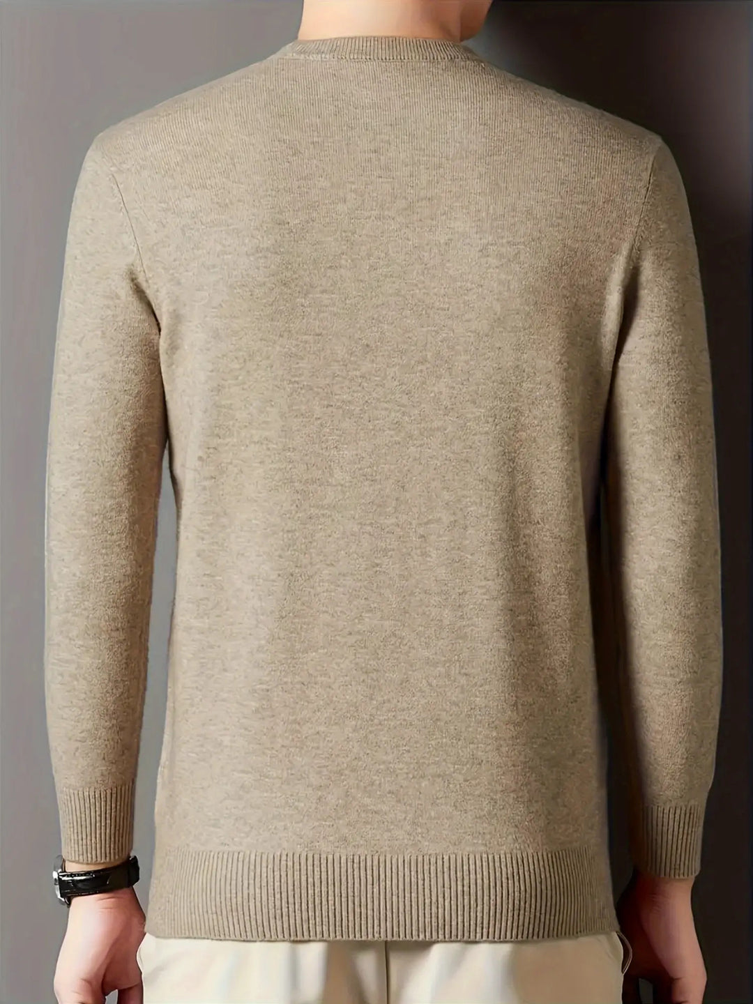 Jonah | Mock Neck Knit Sweater