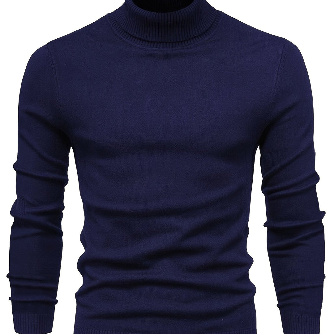 Malcolm | Classic Mock-Neck Sweater