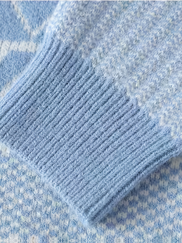 Tristan | Patterned Crew-Neck Sweater