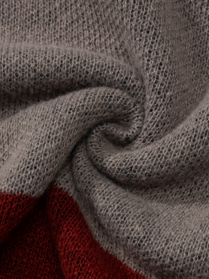 Percy | Color Block Knit Sweater
