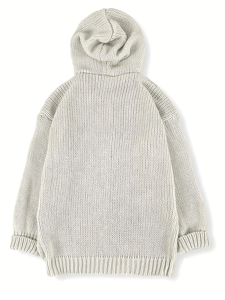 Rosetta | Cozy Hooded Cardigan