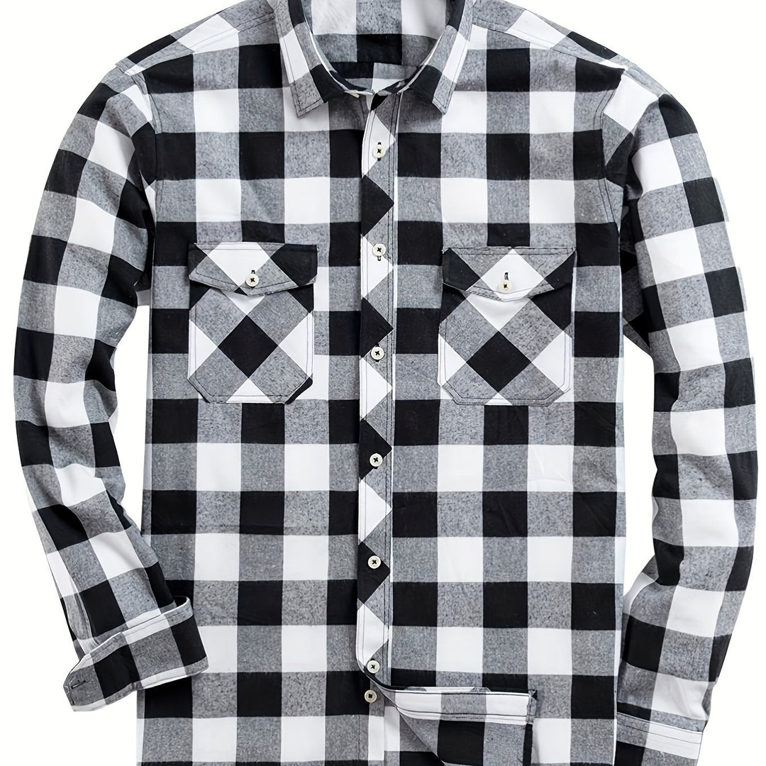 Miles | Classic Checked Flannel Shirt