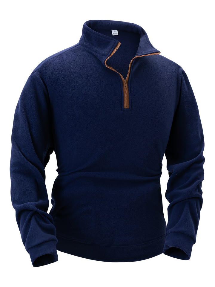 Colton | Stand-Collar Half-Zip Pullover