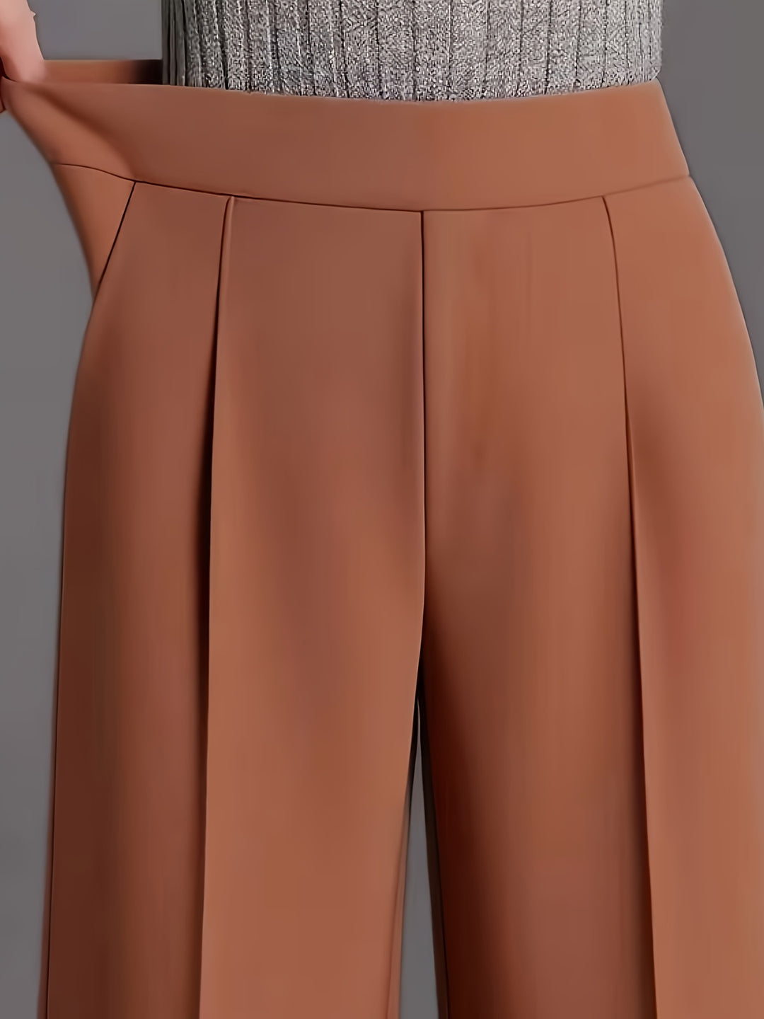 Odette | High-Waisted Wide-Leg Trousers