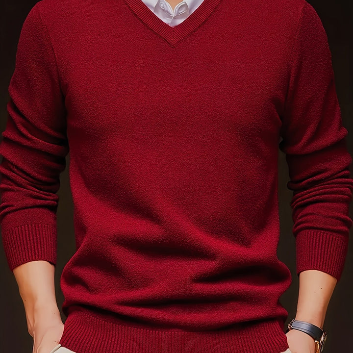 Emory | Classic V-Neck Pullover