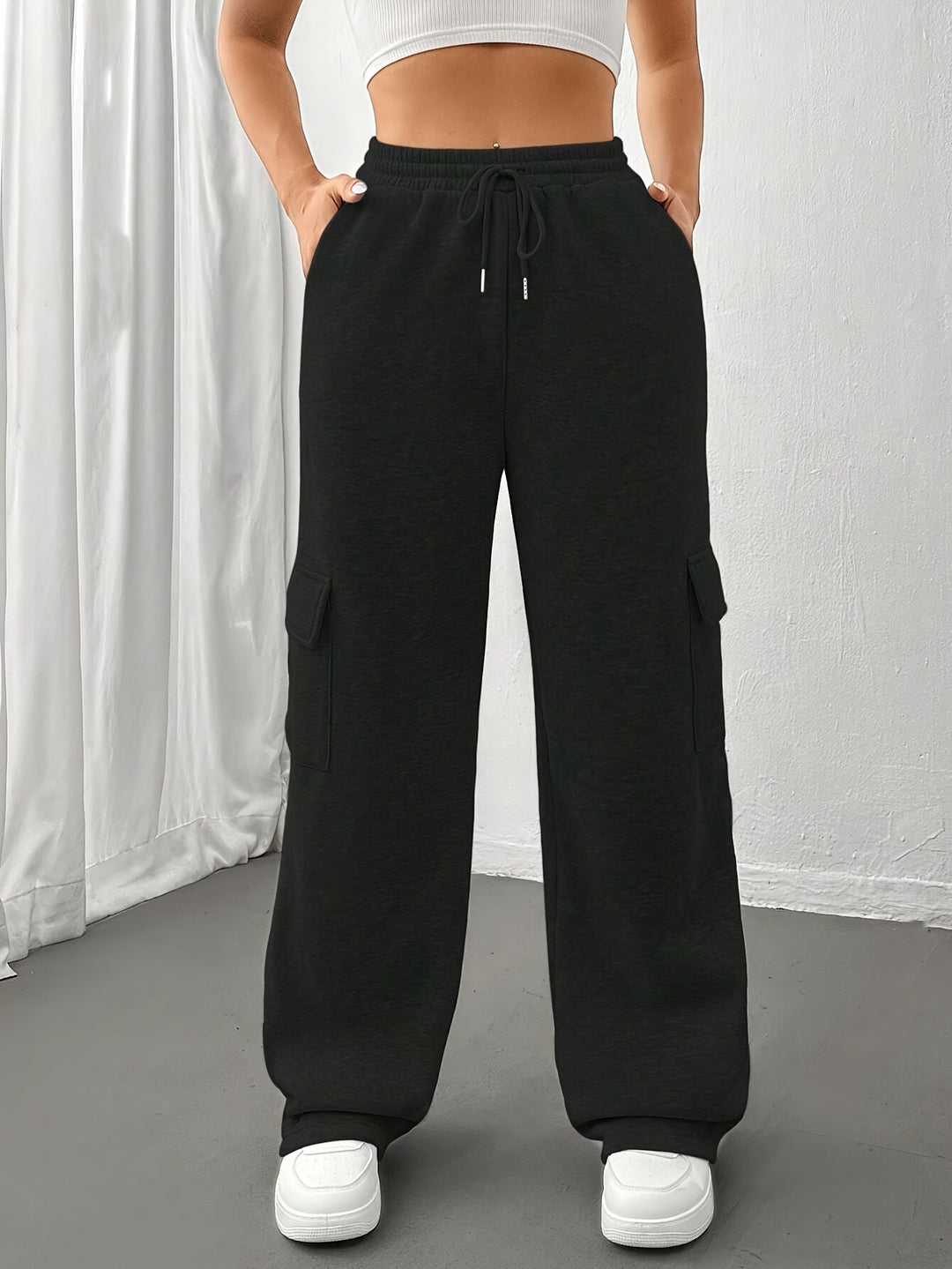 Ruth | Relaxed Cargo Sweatpants