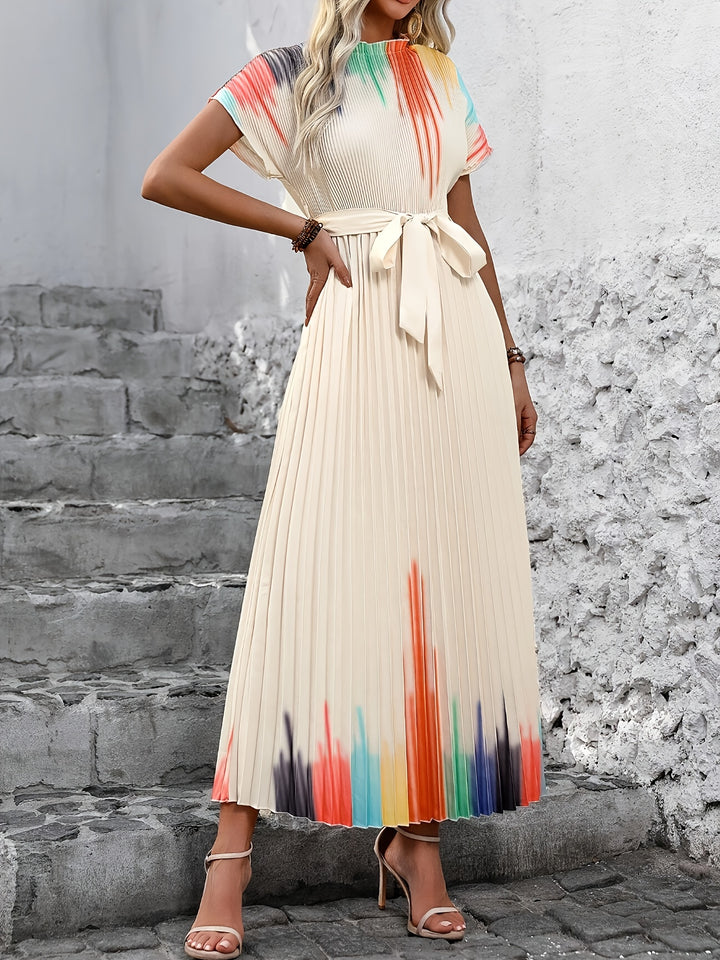 Colette | Flowing Pleated Maxi Dress