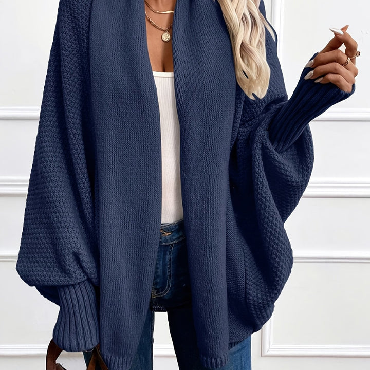 Clarissa | Draped Shawl-Collar Cardigan