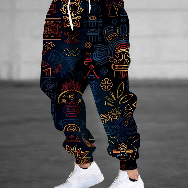 Wyatt | Bold Patterned Joggers