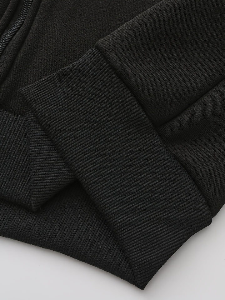 Cedric | Color Block Zip-Up Hoodie