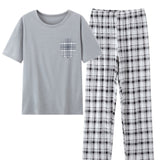 Tristan | Relaxed Checkered Two-Piece Set