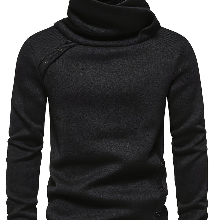 Nash | Slouchy Collar Button-Up Sweater