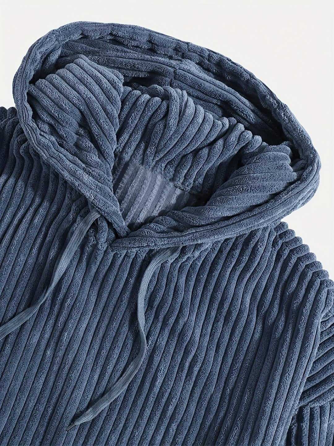 Sebastian | Ribbed Pullover Hoodie
