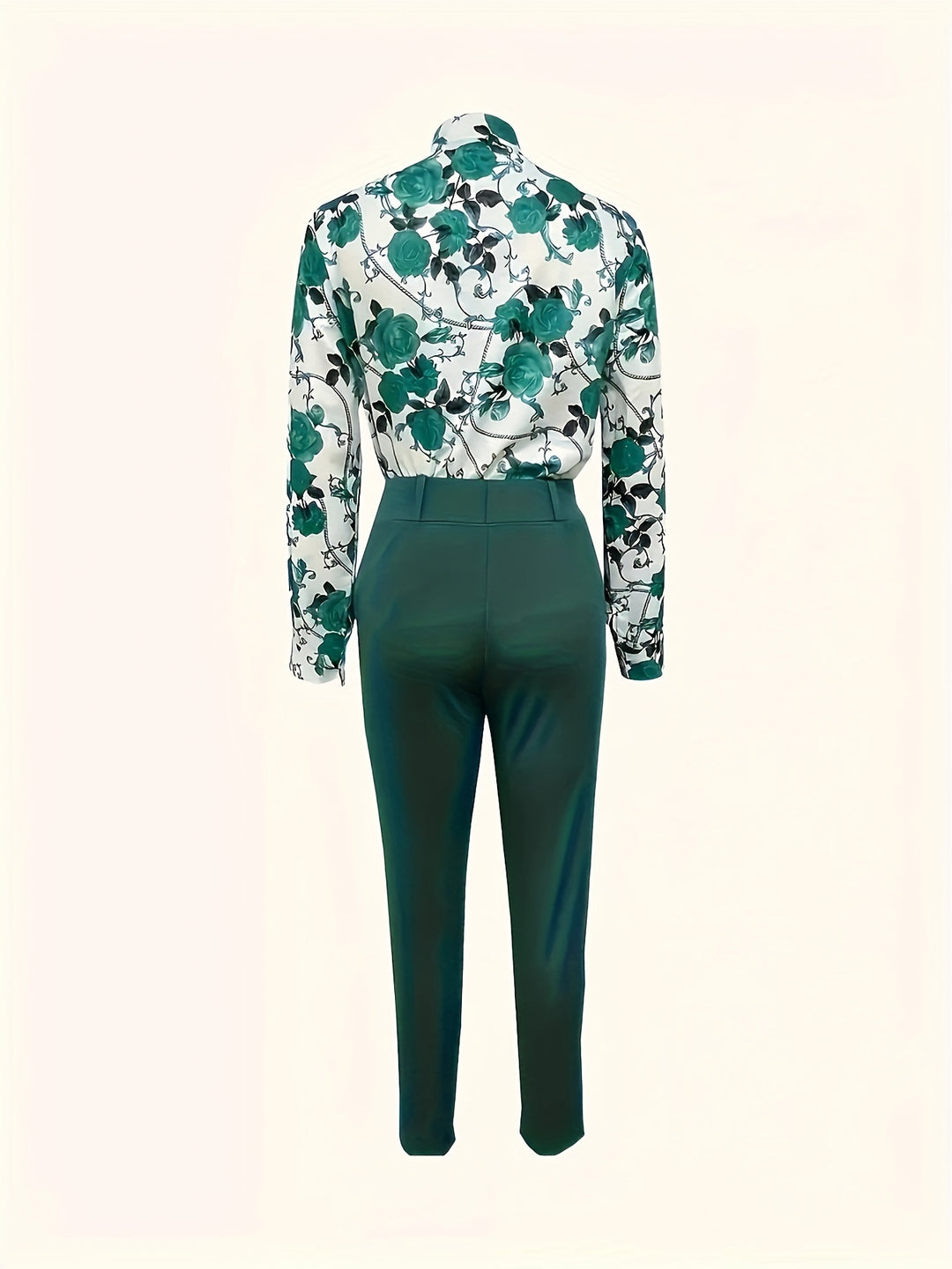 Susanna | Elegant Floral Two-Piece Set