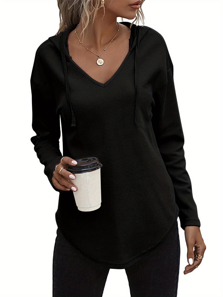 Kendra | Relaxed V-Neck Hoodie