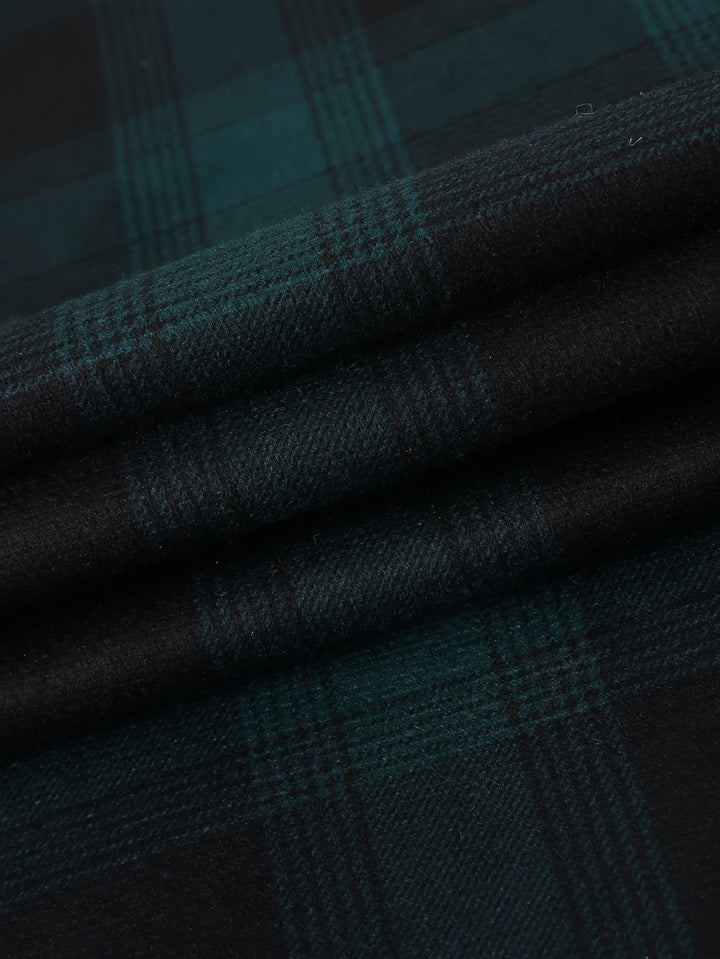 Desmond | Hooded Check Shirt Jacket