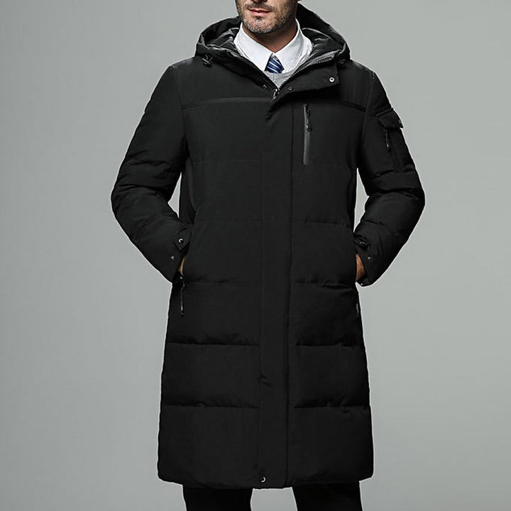 Wade | Hooded Longline Puffer Coat