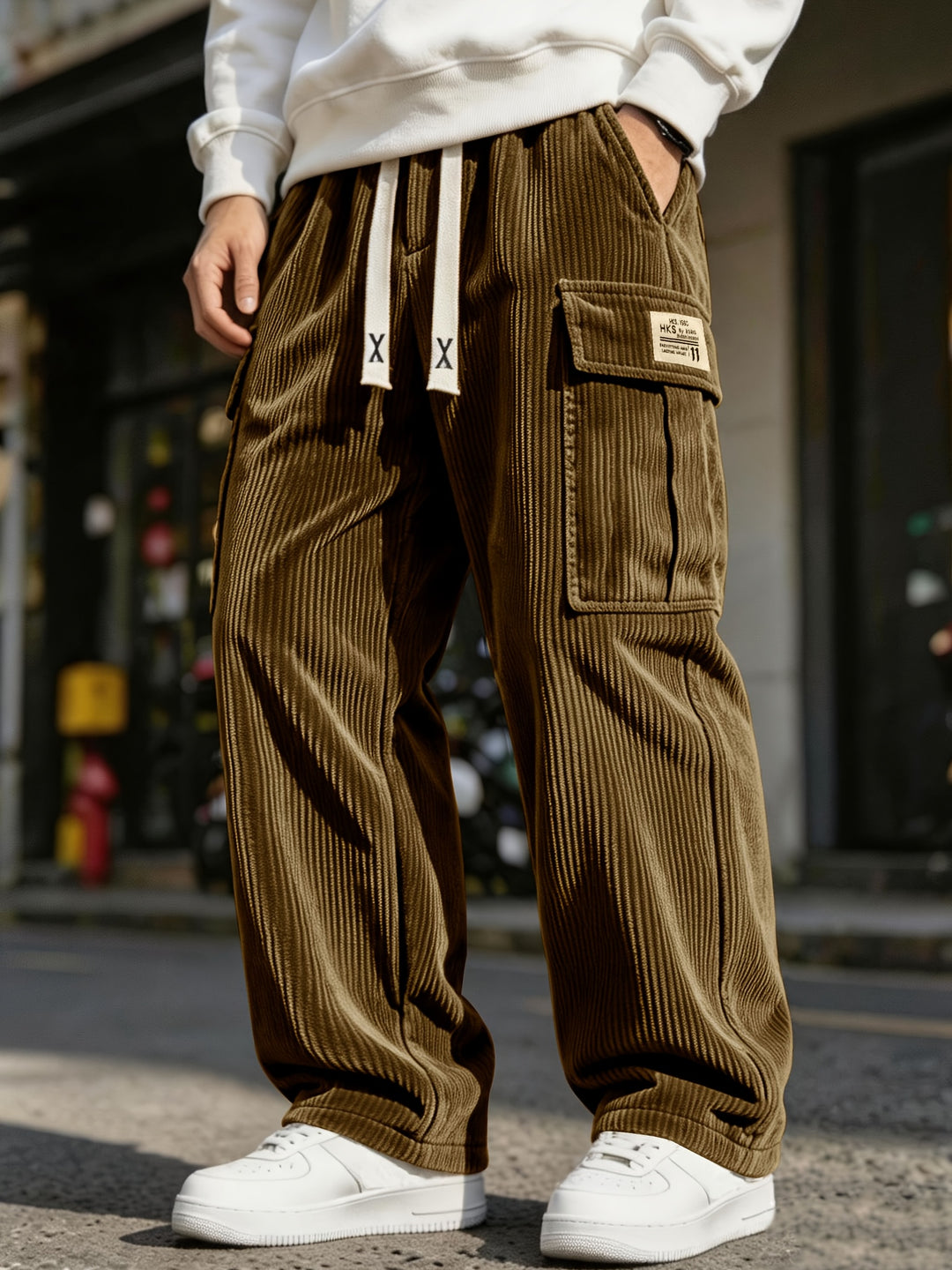 Roland | Relaxed Cargo Trousers