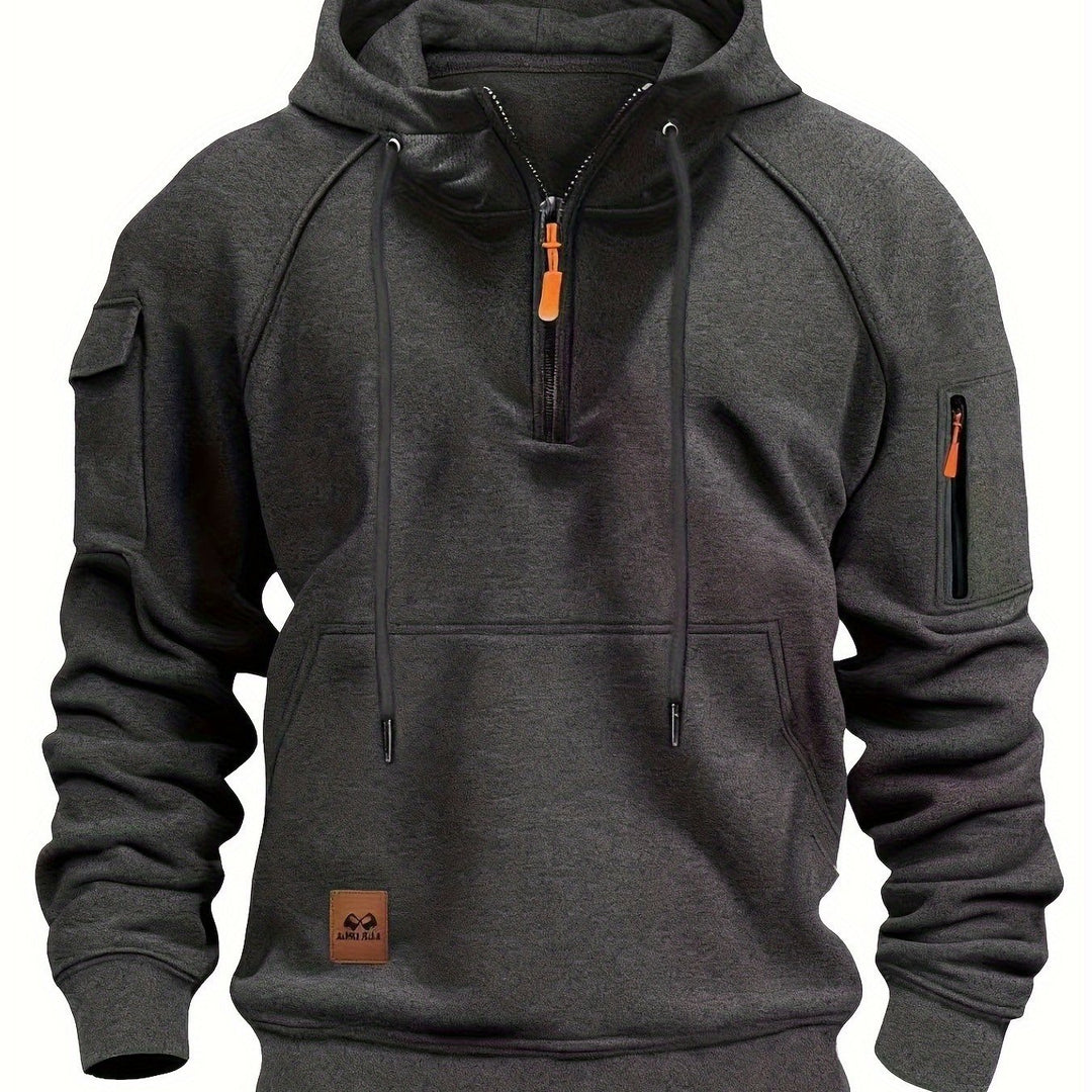 Rafferty | Utility Quarter-Zip Hoodie