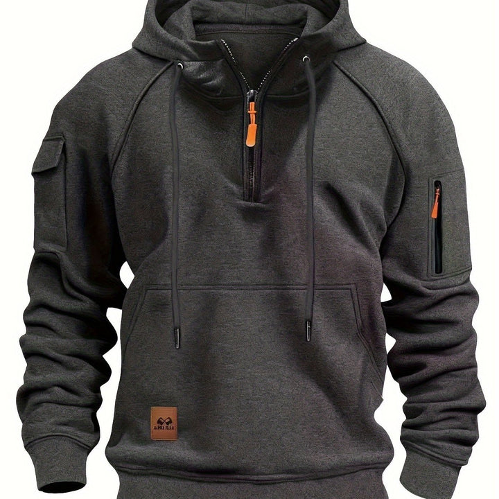 Rafferty | Utility Quarter-Zip Hoodie