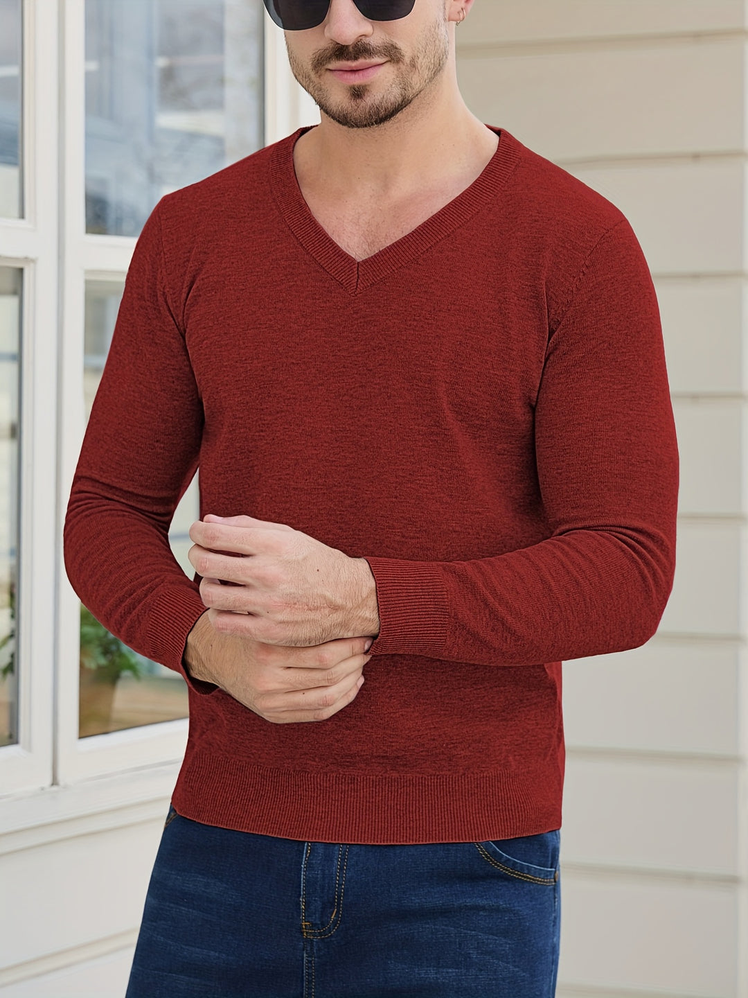 Emory | Classic V-Neck Pullover