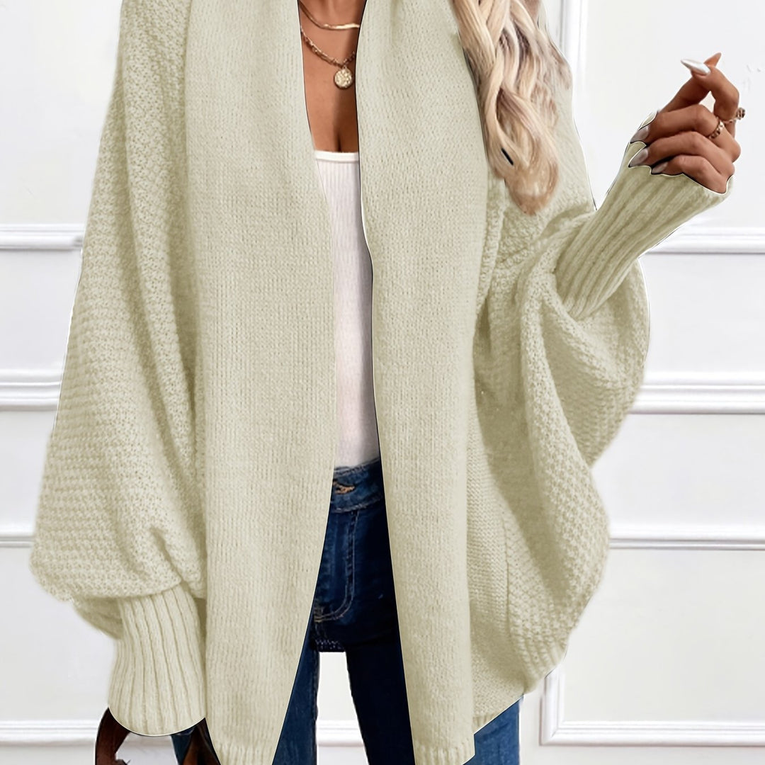Clarissa | Draped Shawl-Collar Cardigan
