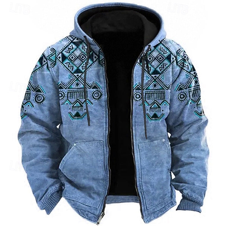 Holden | Heritage Patterned Hooded Jacket