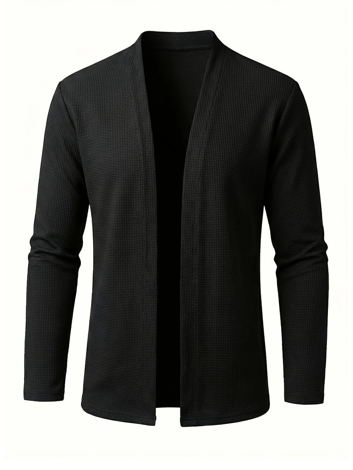 Theodore | Open-Front Textured Cardigan