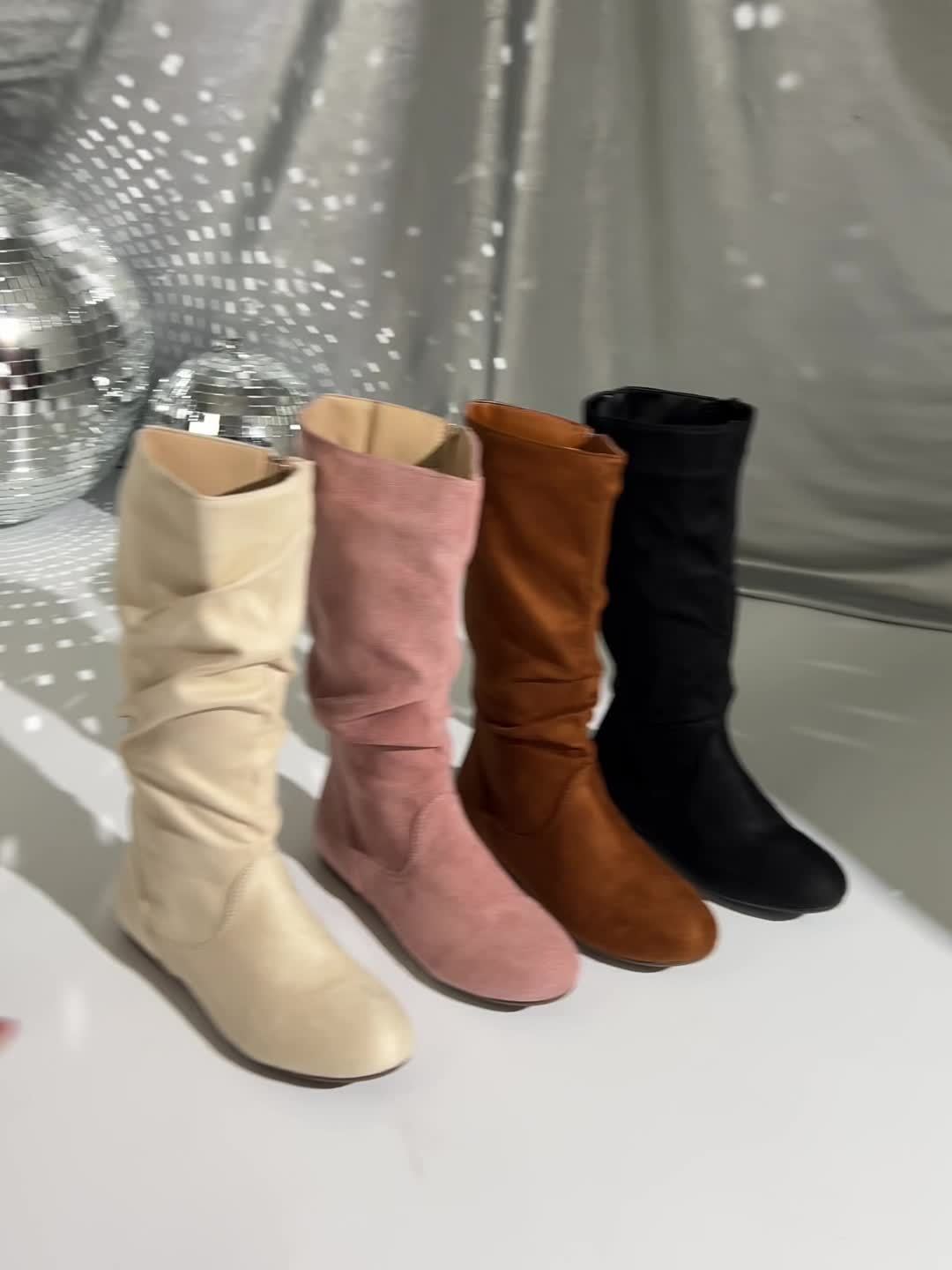 Juliet | Slouched Mid-Calf Boots