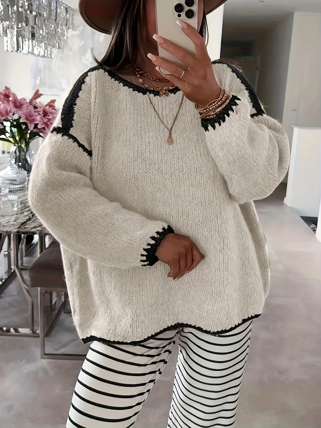Willa | Relaxed Boat Neck Sweater