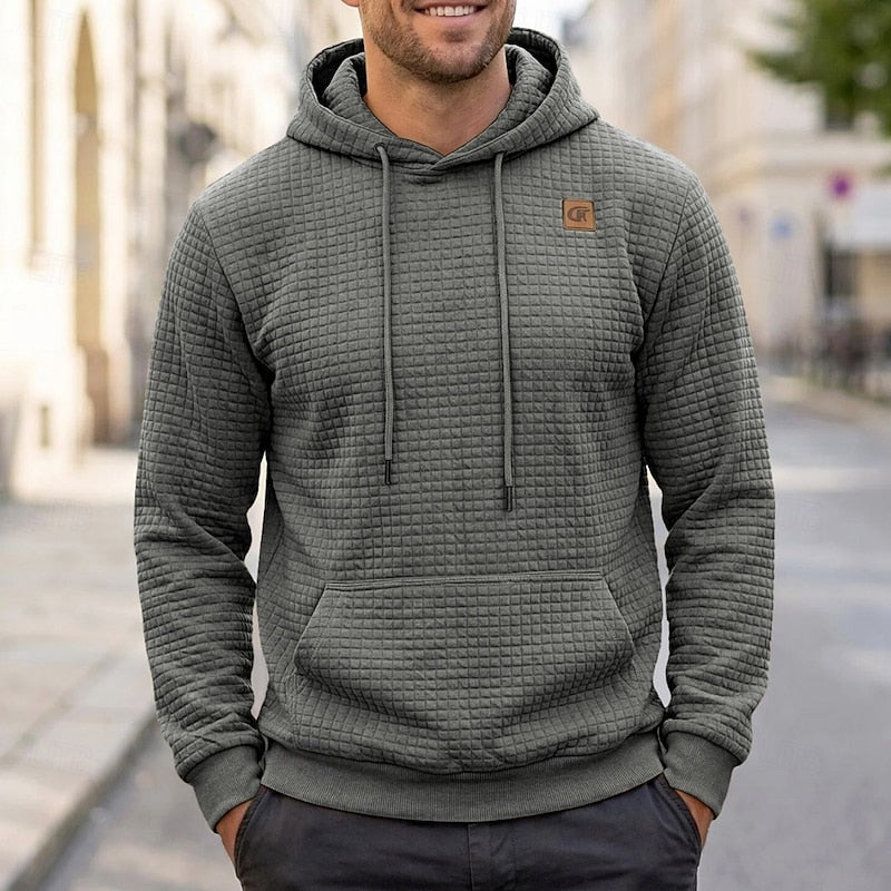 Bryce | Textured Comfort Hoodie