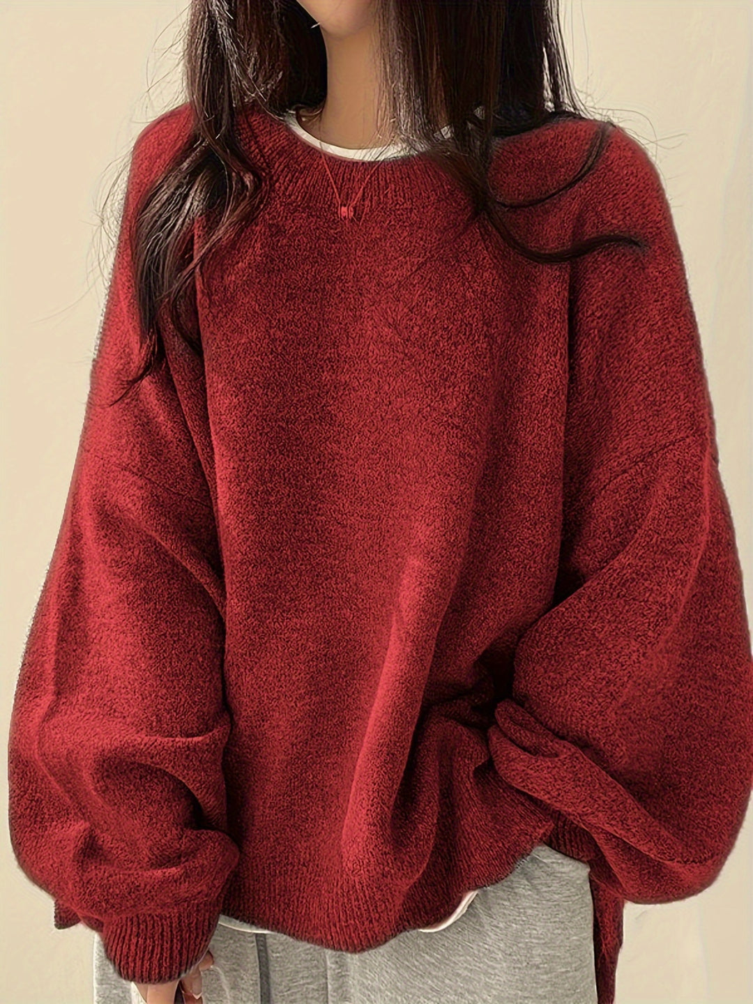Rachel | Relaxed Drop-Shoulder Sweater