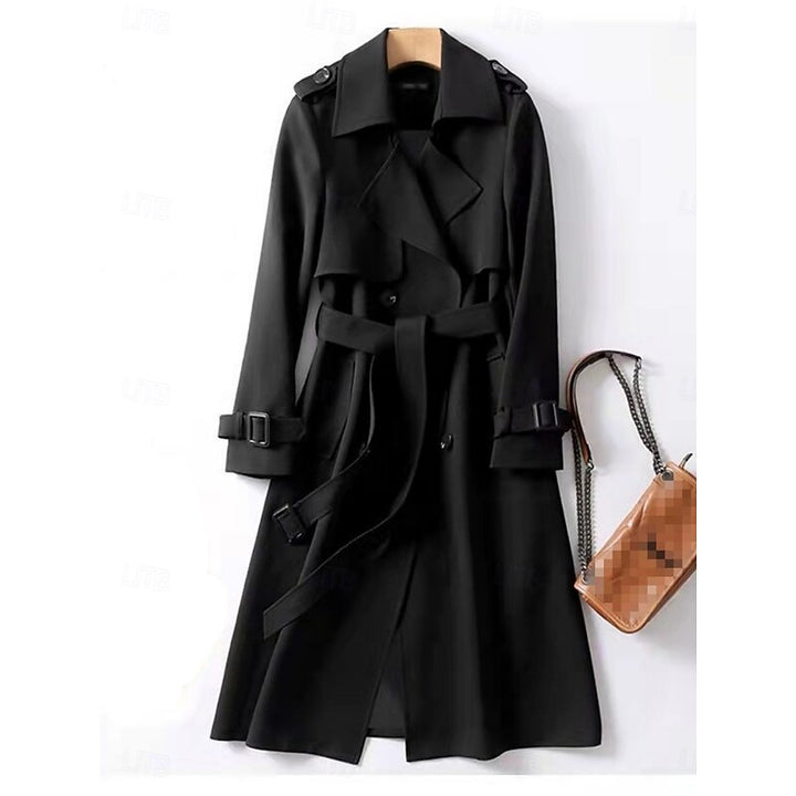 Clarissa | Belted Long Trench Coat