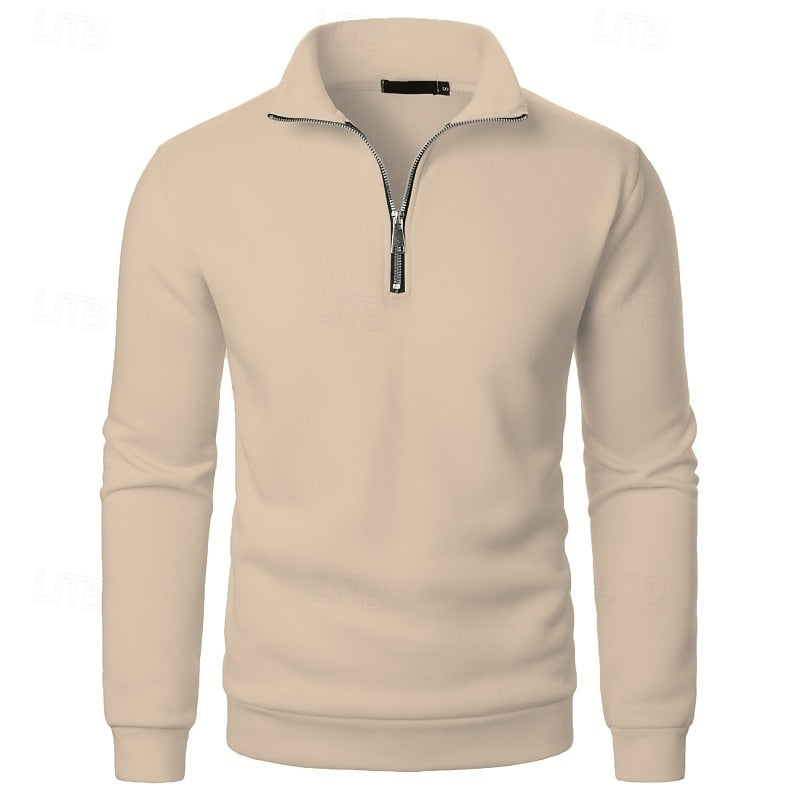 Keith | Quarter-Zip Stand-Collar Pullover