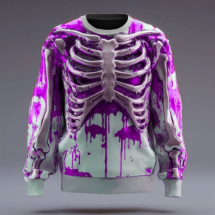 Rory | Halloween Skeleton Crew Neck Sweatshirt