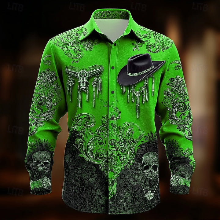 Clint | Western Halloween Statement Shirt
