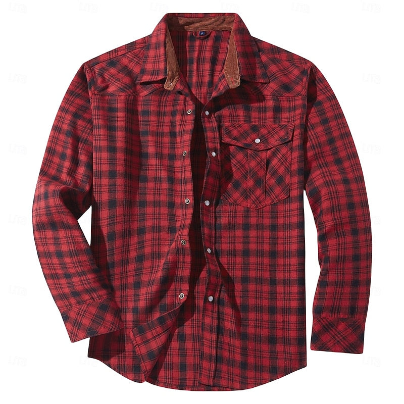 Rory | Rugged Plaid Overshirt