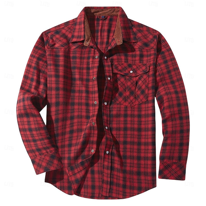 Rory | Rugged Plaid Overshirt