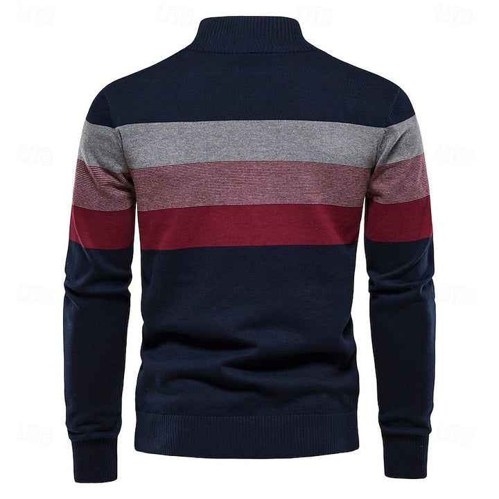 Gerald | Quarter-Zip Knit Sweater