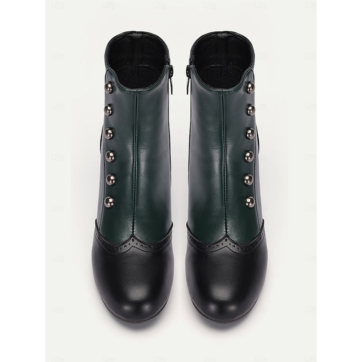 Prudence | Vintage Buttoned Ankle Boots