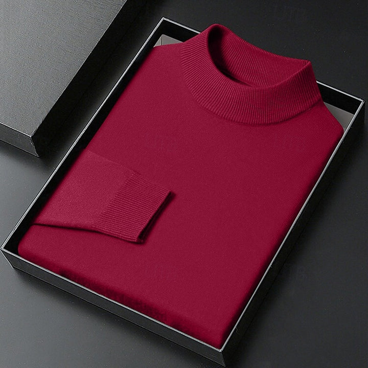 Winston | Refined Mock Neck Sweater