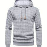 Garrison | Textured Hooded Pullover Hoodie
