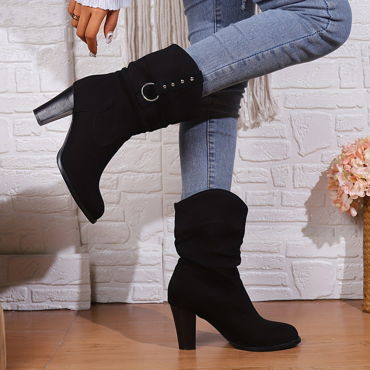 Carmen | Slouchy Western Ankle Boots