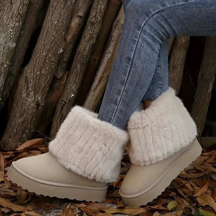 Loretta | Cozy Platform Winter Boots